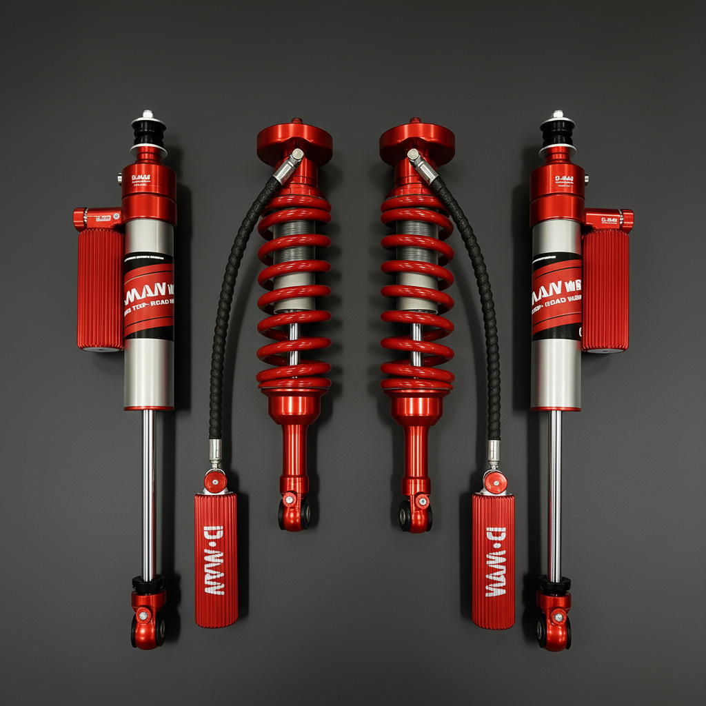 红色减震器